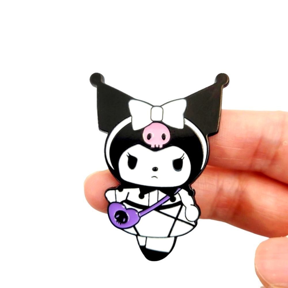 2/$20 Brand New Sanrio Kuromi Pin Brooch #1